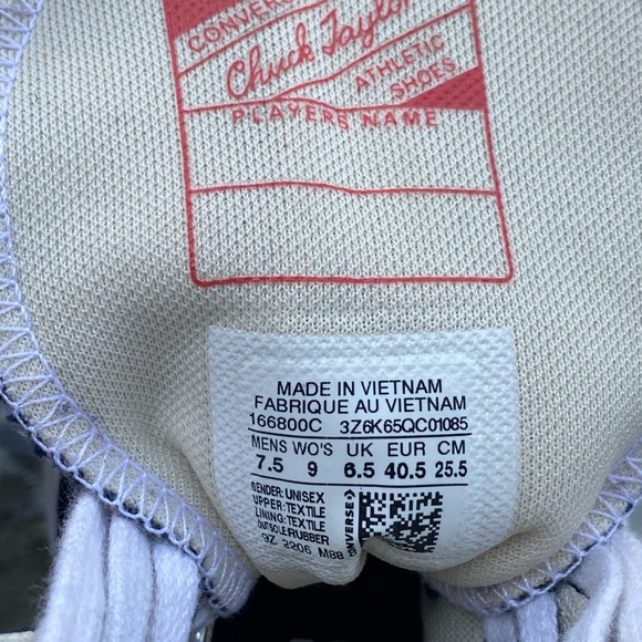 Unisex Converse Run Star Hike Platform chucks. Women’s size 9-Men’s size 7.5 - Picture 4 of 4